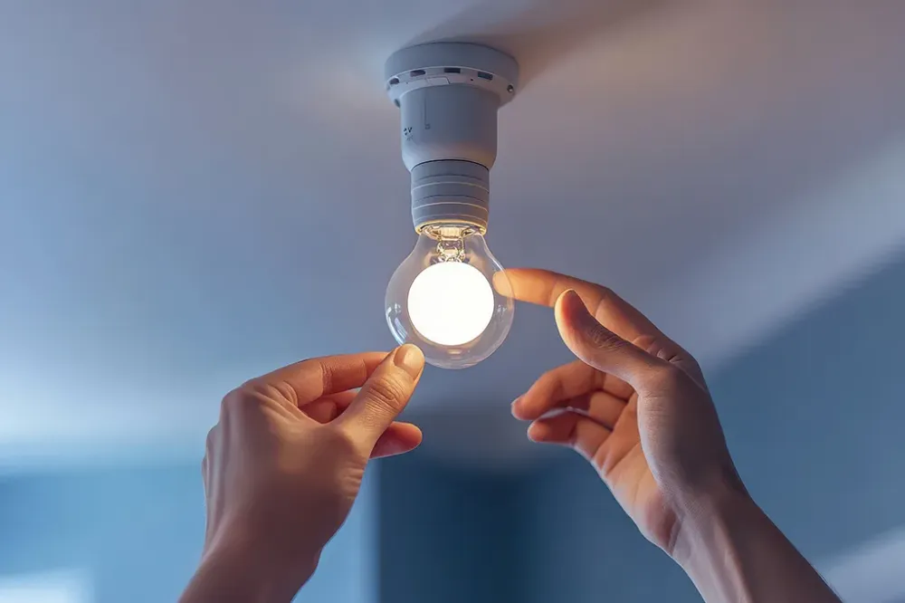 lampe contact