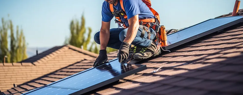 Installation panneaux solaires à Aubarède